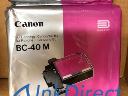 Genuine Canon F450161 0892A003AA BC-40M Ink Jet Cartridge Magenta Supply