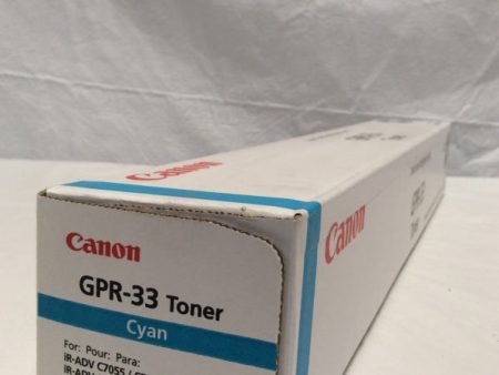 Genuine Canon  2796B003AA GPR-33 GPR33 Toner Cartridge Cyan Advance C7055 C7065 C7260 C7270 For Cheap