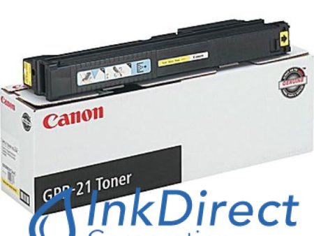 Genuine Canon  0259B001AA GPR-21 Toner Cartridge Yellow Online Sale