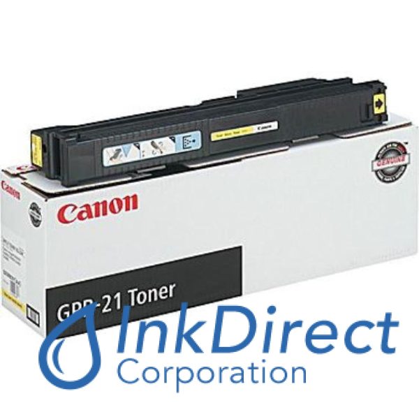 Genuine Canon  0259B001AA GPR-21 Toner Cartridge Yellow Online Sale