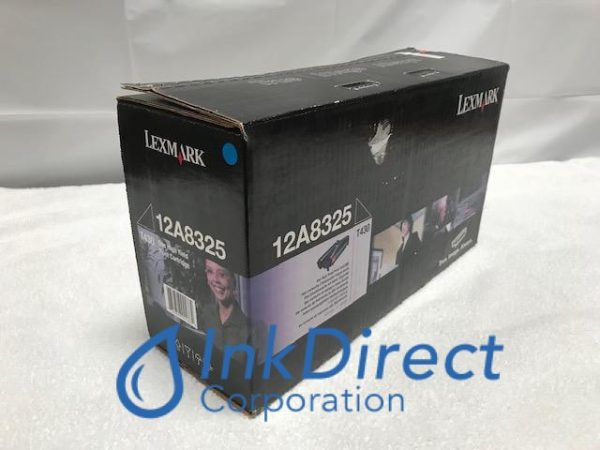 Genuine Lexmark 12A8325  Print Cartridge Black T430 T430D T430DN For Cheap