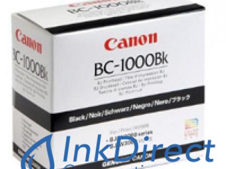 Genuine Canon  0930A001AA 0930A003AA BC-1000BK PrintHead Black Hot on Sale