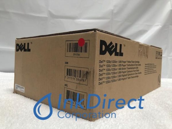 Genuine Dell 330-3579 M127K  F479K   Toner Cartridge Yellow 1235CN 1230C Online Sale