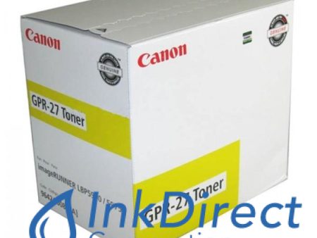 Genuine Canon  9642A008AA  GPR-27 High Yield Toner Cartridge Yellow Online