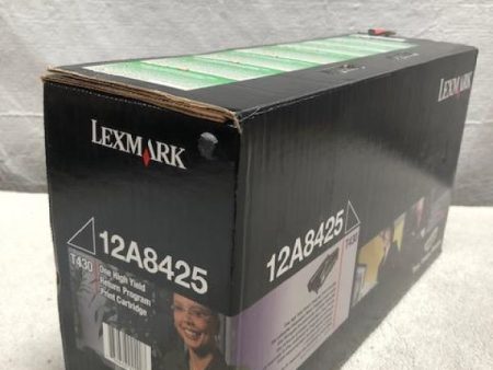 Genuine Lexmark 12A8425 Return Program Print Cartridge Black T430 T430D T430DN Online