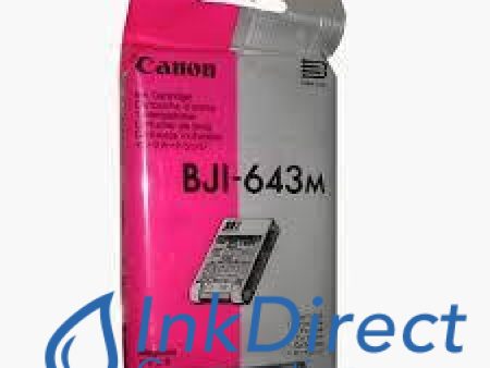 Genuine Canon  1011A003AA BJI-643M Ink Tank Magenta Hot on Sale