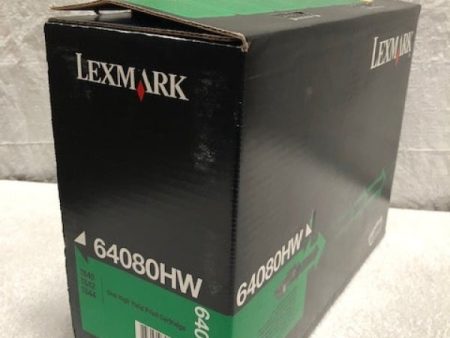 Genuine Lexmark 64080HW 64015HA Return Program Print Cartridge Black Supply